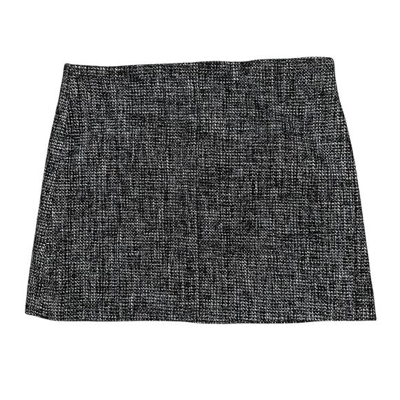 Chloe Colette Jenny Tweed Mini Skirt Black Opal - Picture 1 of 5